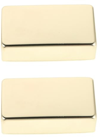 Mipcase 2 Piezas Funda para Pastilla de Guitarra Eléctrica Protector de Metal Tapa Superior para Pastillas de Guitarra Accesorio de Protección para Cubierta de Humbucker