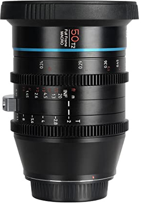 SIRUI 50mm Jupiter Macro T2 Full-Frame Cine Prime Lens, for PL-Mount Cameras, Compatible with ALEXA Mini LF, ALEXA Mini, ALEXA LF, Professional PL-mount Lens