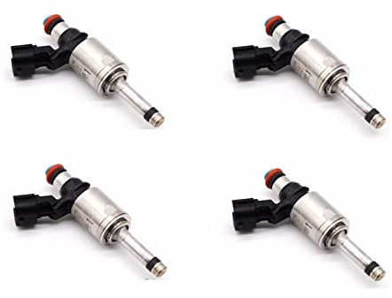 Fuel Injector Nozzle 4pcs CM5E-BB Fuel Injection Engine Valve Rail Fuel Injector For Ford For Focus 2012-2014 2015 2016 2.0L L4 For EcoBoost For GDI 2012 2013 2014 2015 Car injector
