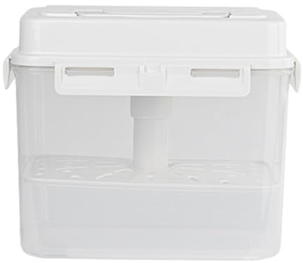 - Contenitore per la fermentazione , contenitore per cetrioli, contenitore ermetico da 4/5 litri, con coperchio della maniglia, contenitore per la fermentazione Press per casa,