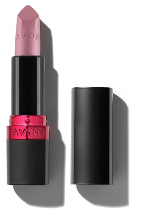 AVON Rossetto Ultra Matte - Posh Petal | Lip Stain A Lunga Tenuta Per Un Perfetto Colore Brillante | Rossetto Lunga Durata, Confortevole e Con Un Colore Ultra Ricco | 3,6gr