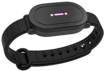 BOND TOUCH 4 Bracelet - Long-Distance Relationship Touch Bracelet for Couples, Friends and Families to Feel Connected (1 Unit) (POP Black)