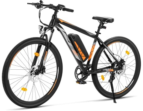 Touroll Bicicleta Eléctrica U2 Pro, 29''Neumáticos, Autonomía de 150 km, Freno de Disco hidráulico + E-Brake, Bicicleta de montaña eléctrica,Suspensión Completa, Ideal para Todo Tipo de Terreno