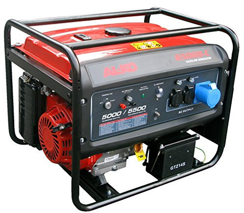 AL-KO Stromerzeuger 6500-C (5.0 kW Motorleistung, 389 ccm Hubraum, 4-Takt Motor, 2x 230 V Steckdose, 1x 12 V, großer Tank für lange Laufzeiten)