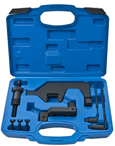 LLCTOOLS Motor-Einstellwerkzeug Satz – KFZ Steuerkette Werkzeug Set kompatibel mit Mini R55 R56 für N13 N18 B16 F20 F30 Motoren – Arretierung von Steuerkette, Nockenwelle, Kurbelwelle