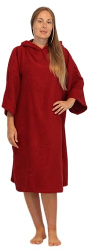 ALLEN & MATE Poncho de Surf à Capuche 100% Coton – Peignoir de Change Absorbant Plage & Piscine pour Homme et Femme