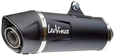 LEOVINCE SBK SCHWARZ PIAGGIO VESPA GTS/SUPER 125 i.e. INOX