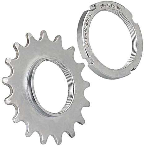 Single Speed Cog - Fixed Gear Ritzel, Freilauf Fixed Bike Part | Heavy Duty Fahrrad Kurbelgetriebe für Rennrad, City Track Umbau Reiten Setup für tägliches Urban Outdoor Training