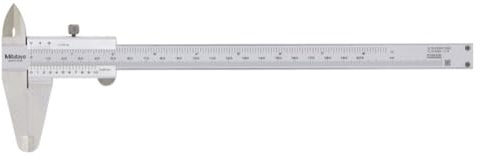 MITUTOYO Präzision-Messschieber mit Feststellschraube DIN 862 0-200 mm, 1 Stück, 530-114