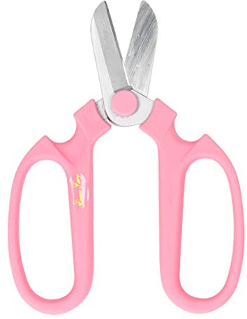 Tijeras Florales Rosas para Floristas - Tijeras de Podar para Arreglos Florales, Ramos de Boda y Jardinería - Perfectas para Diseñadores Florales y Amantes de las Flores