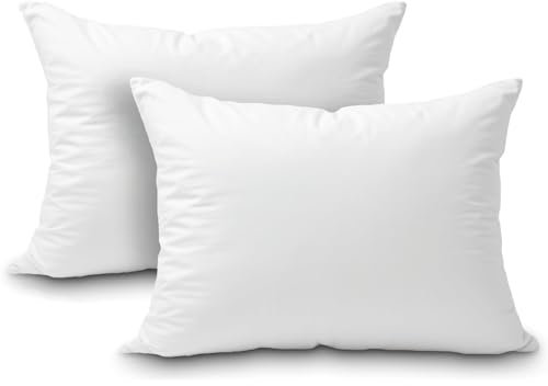 ForenTex Relleno Cojín 50x70 cm (Pack 2), Fibra Virgen Siliconada, Hipoalergénico, Suave y Transpirable, Alta Recuperación, Ideal para Sofá, Cama y Hogar