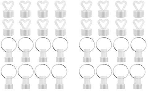 Iyalezirk Peso per Palloncini 32 Pz per, Pesi per Palloncini, Pesi per Palloncini per Palloncini Un, Set di Plastica per Matrimoni, Compleanni