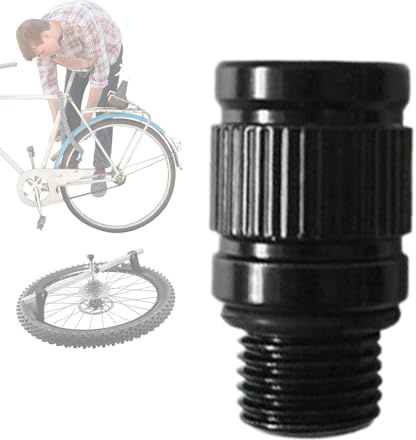 Quzente Tire Inflator Nozzle - French Leakproof Alloy Converter - Car Tire Inflator Valve Head - for Vehicle Automotive Truck Sedan SUV Motorcycle Bike Pool Float Ball Toys