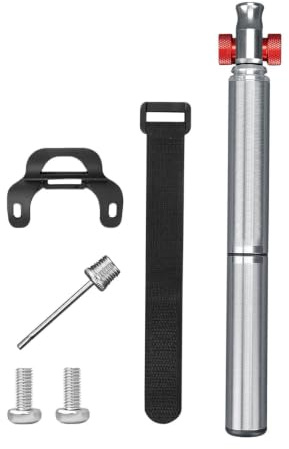 Pompe À Bicyclette Portative Gonfleur Aluminium pour Ballon Et Bicyclette | Pompe Cadre Bicyclette Pour Basket-ball Volley-ball Football Anneau De Natation Et Cyclisme