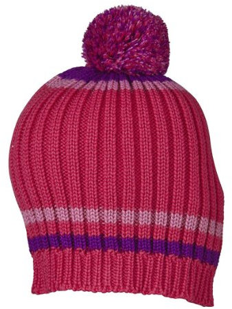 LEGO Wear Kinder Hut Tec Strickmütze AVA 604 Unisex, Gr. 52, Pink (469 Radish RED)