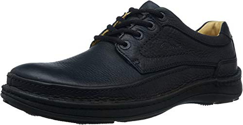 Clarks NATURE THREE bequem, Sportboden Gr.11, Schwarz