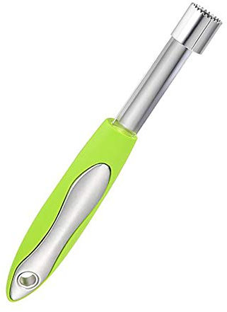 TAORANJU Stainless Steel Apple or Pear Core Remover Tool with Sharp Serrated Edge Vegetables Core Remover Tool for Home and Kitchen