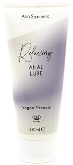 Ann Summers Relaxing Anal Lube (100ml) – Hybrid Silicone & Water Based Lube for Anal Play – Vegan-Friendly, Paraben-Free Lubricant – Silicone & Water Based Lubricant Gel for Long-Lasting Glide