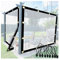 Seitenwände Transparent Klare Plane Transparente Plane Wasserdicht Mit Ösen Reiß und Reißfest für Dachcamping im Freien(Size : 2x3m/6.56x9.84ft)