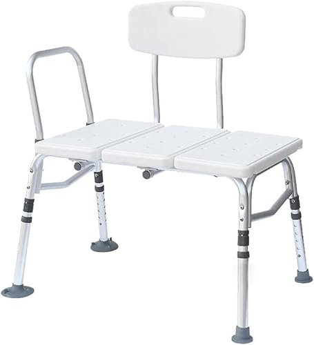 Chaise élévatrice pour baignoire et douche avec pieds antidérapants, assemblage gratuit, outil médical, tabouret de sécurité, banc de transfert de bain et douche, pour personnes âgées handicapées