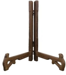 PGKTKCWH Soporte de Madera para Platos, caballetes para Fotos, Soporte para Marco de Fotos, Plato Decorativo, Libro de imágenes, Obras de Arte, Libro de Cocina, Soporte para menú, Estante d