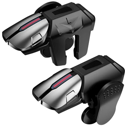 Game Telefon Trigger, GameController-Auslösa -Pielauslö 2 st Spelkontroll | Känslig Controller Joysticks Plug-and-Play Game Griller, Smartphone Spelkontroller För I [video game]