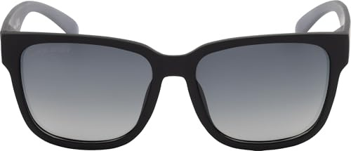 CRESSI Bivi Sunglasses Black/Fume Lens Green - Gafas de Sol Deportivas Ligeras Polarizadas Unisex para uso en Mar, Navegación y Pesca, Montura TR90 Negro, Lentes TAC Verde Humo