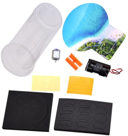 BESPORTBLE Electric Tornado Kit DIY Weather and Physics for Science Learning -maker Plaything Enhancing Critical Thinking and Curiosity Educational Crafting Kit