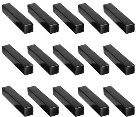 Lippenstift Verpackungsboxen 50 Stück aus Papier Schwarz