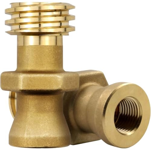 Toheitian Conector para Montacargas RE7141M, Conector para Tanque de Propano, Válvula Adaptadora de Conexión Macho para Montacargas de GLP.