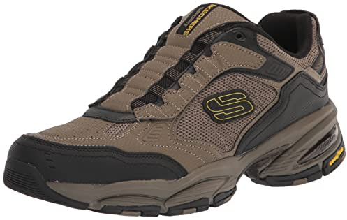 Skechers Men's Vigor 3.0 Slipper Loafer, Pebble Grey, 10 UK