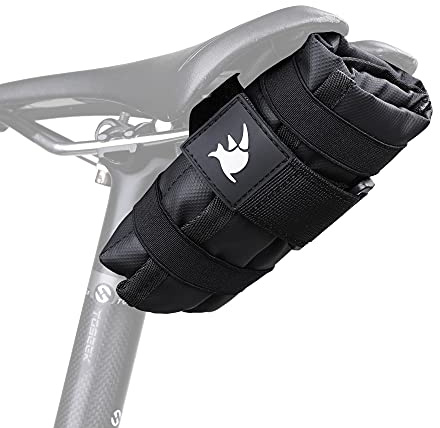 Rhinowalk Sac de Selle pour Vélo - Pliable pour Outils de Réparation