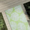 Baziroo Outdoor-Teppich Grün 80x250 cm Außenteppich Gartenteppich rutschfest Schlafzimmer Teppich Terrasse Teppich Relax Kuscheliger Teppich Wohnzimmerteppich Polypropylen