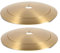 HYTROVE 2pcs Lampshade Ring Lamp Fitting Parts Metal Threaded for Easy Installation Suitable for Home Commercial Use