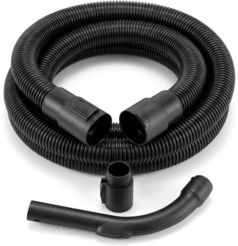 2,5 m RemixAst Manguera de aspiradora Karcher – Extensión de manguera de succión de, doble junta giratoria y mango potente para NT20 30 WD1 WD2 WD4 WD5 WD6 WD 6 P Premium