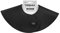 Termix Mantellina per taglio grande, colore nero - Accessorio professionale per parrucchieri in tessuto misto PVC e poliestere