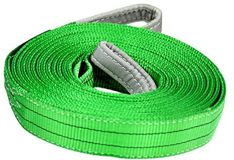 Desert Fox Winch Bergegurt – Robuster 10m Baumgurt & Abschleppseil, 14t Bruchlast – Ideal zum Abschleppen für Jagd, Forst und Baugewerbe nach EN 1492-1