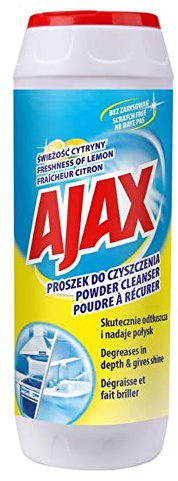 Ajax Pulverrengöring Scratch Free Lemon 450 g (3-pack)