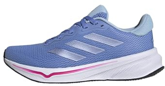 adidas Mujer Response Runner Shoes, Blue Fusion/Blue Spark Met./Shock Pink, 46 EU