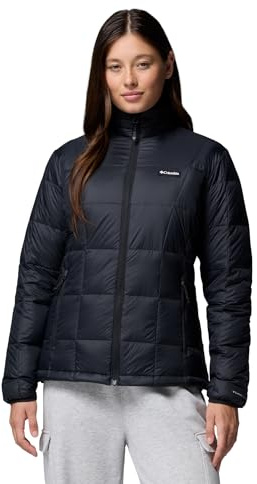 Columbia Women's Voodoo Falls 590 Turbodown II Jacket, Black, Large