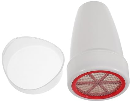 Zerodeko Colador de Mano para Tamizar y Polvo Utensilio de Cocina Multifuncción con Fina para Matcha y Cacao Herramienta Práctica para Repostería y Espolvorear Cocina