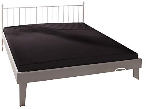 Spannbettlaken Bella Donna Jersey für Matratzen & Wasserbett 140-160 x 200-220 cm Anthrazit