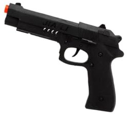 DISBACANAL Pistola de plástico de gánst