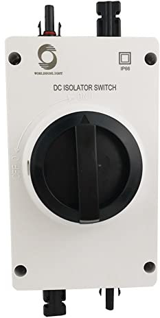 DC Trennschalter Solar Umschalter Ausschalter Freischalter 4-polig 32A 1000V