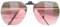 UpaClaire Clip-On Flip-Up Sonnenbrille polarisiert UV400 Brille über Brillen für Männer und Frauen Pink