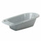 Thermobaby Bañera de lujo gris Charme – De nacimiento a 12 meses – Fabricado en Francia