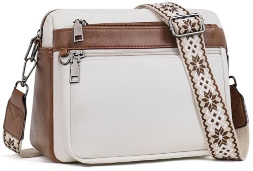 MUIIKOLA Bolso Mediano para Mujer - Bolso de Mano con Correa Ancha Suave