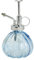temonto Pflanzensprüher, 200ml, Zerstäuber, Sprühflasche zur Pflanzenpflege, Glas, Vintage-Design in Blautönen (hellblau)