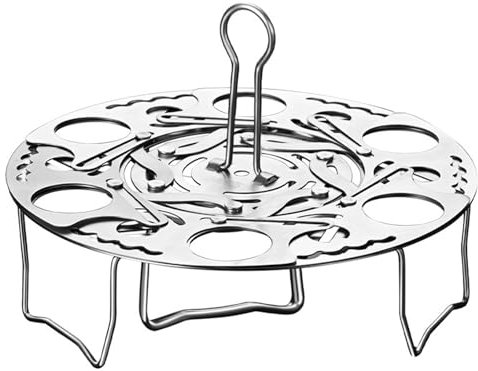 Rudiaoa 304Stainless Steel Espandibile Steamer Rack Pieghevole Regolabile Vapore Inserto Adatto per Varie Requisiti di Cottura