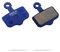 BBB Cycling Fahrrad Bremsbeläge Discstop Hp Organic / Sintered High Performance Bike Disc BBS-441, One size, Balu, Blau